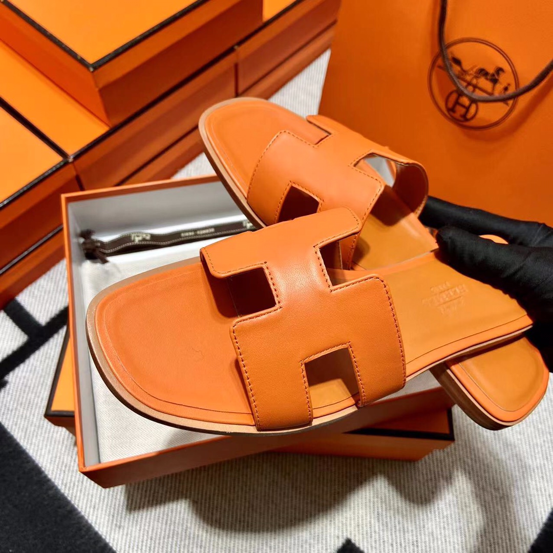 에르메스 올수공 오란 슬리퍼 샌들 스위프트 37